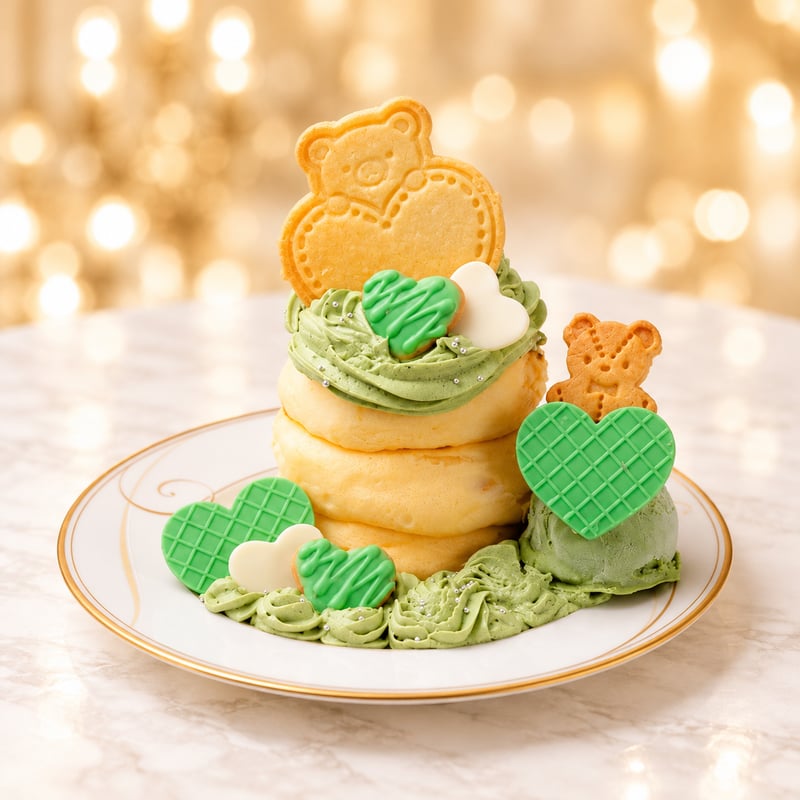 黄緑 の推し活パンケーキ Premium プラン