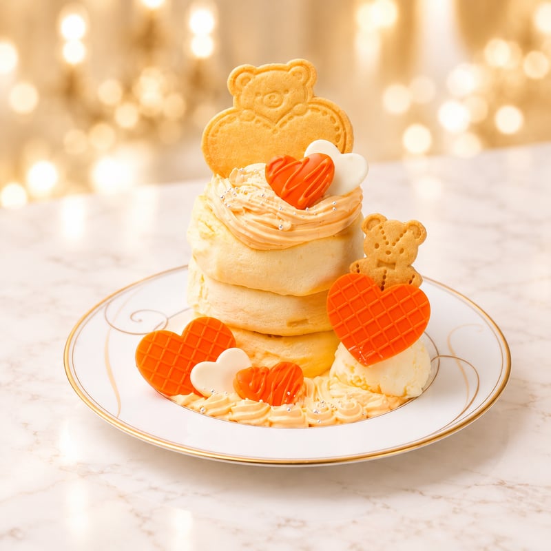 オレンジ の推し活パンケーキ Premium プラン