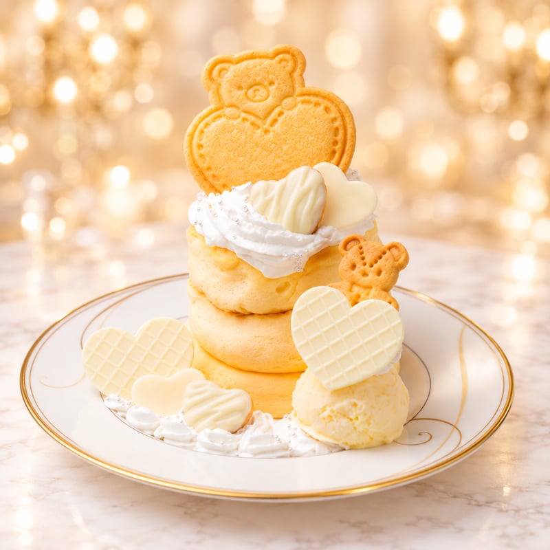 白 の推し活パンケーキ Premium プラン